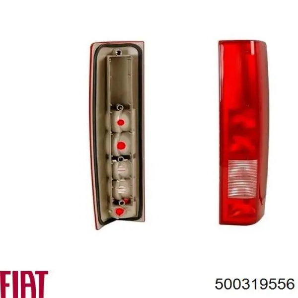 Piloto trasero izquierdo 500319556 Fiat/Alfa/Lancia