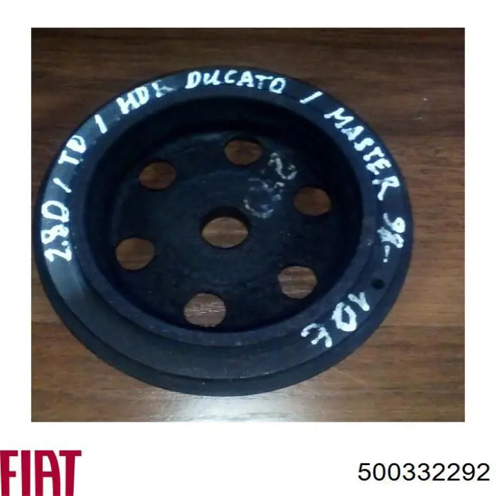 Polea dámper Fiat/Alfa/Lancia 500332292