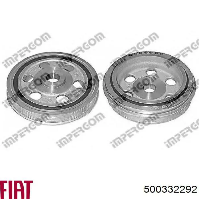 Comprar 500332292 Fiat/Alfa/Lancia La polea del cigüeñal