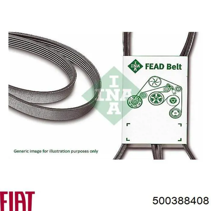 Comprar 500388408 Fiat/Alfa/Lancia Correa trapezoidal