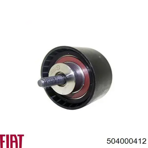 Polea inversión / guía, correa poli V 504000412 Fiat/Alfa/Lancia