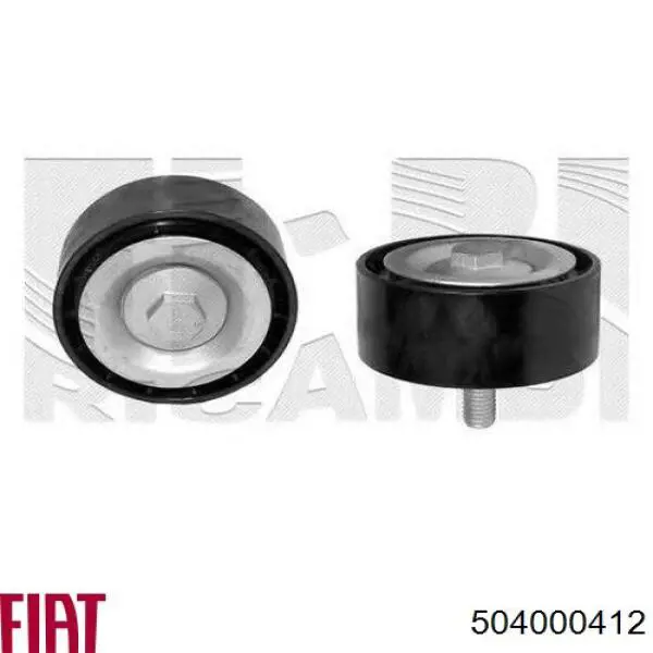 Comprar 504000412 Fiat/Alfa/Lancia Polea inversión/guía, correa poli V