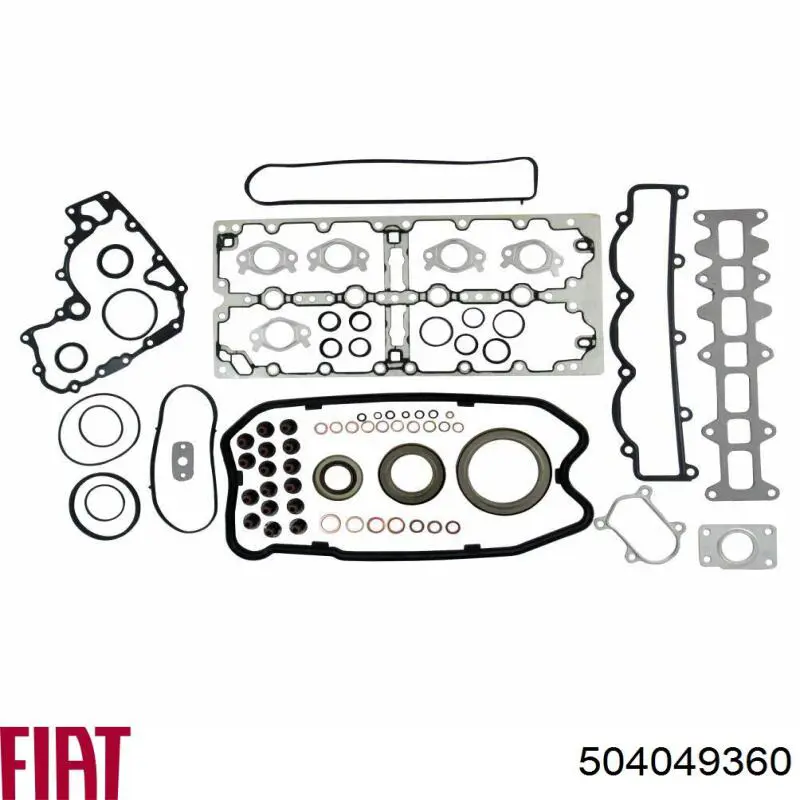 5040493602 Fiat/Alfa/Lancia juego de juntas de motor, completo