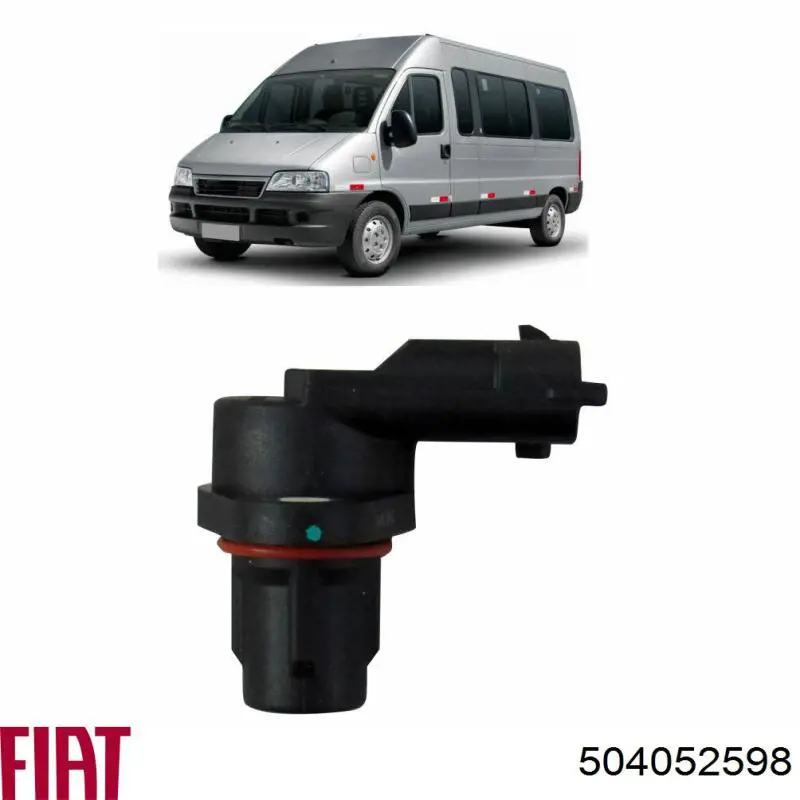 Comprar 504052598 Fiat/Alfa/Lancia Sensor de posición del árbol de levas