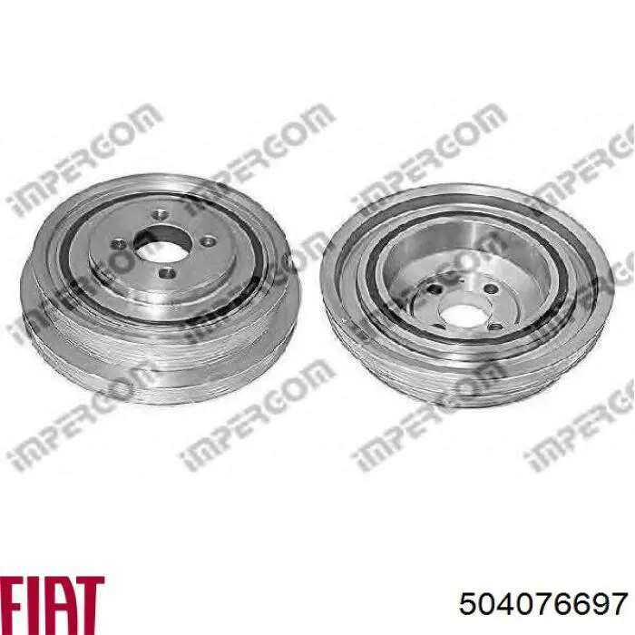 Polea del cigüeñal Fiat/Alfa/Lancia 504076697 precio, desde 73,79 EUR