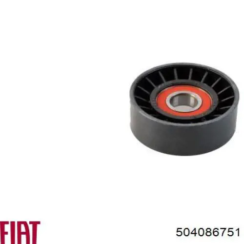 Tensor de la correa trapecial poli v Fiat/Alfa/Lancia 504086751