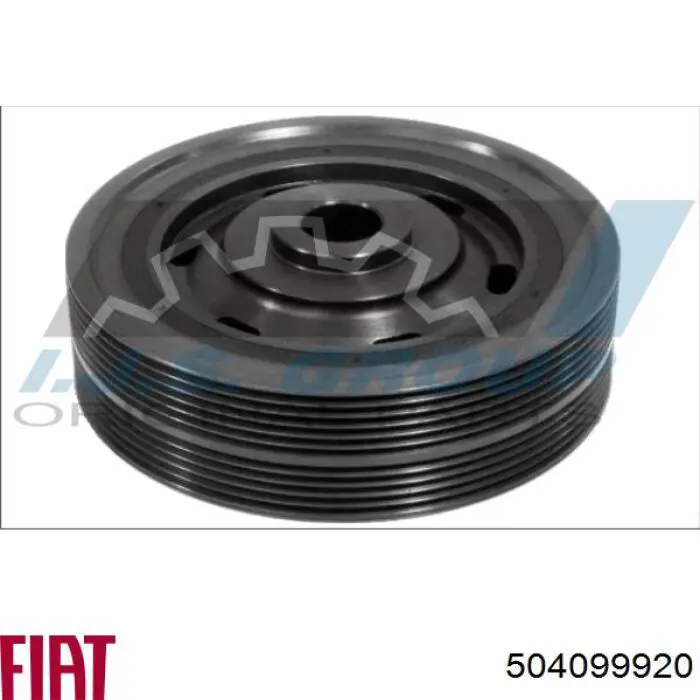 Comprar 504099920 Fiat/Alfa/Lancia La polea del cigüeñal