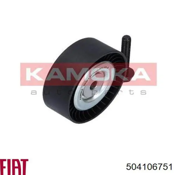 Polea tensora correa poli V 504106751 Fiat/Alfa/Lancia