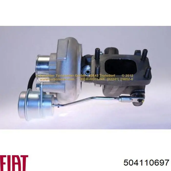 Turbocompresor 504340178 Fiat/Alfa/Lancia