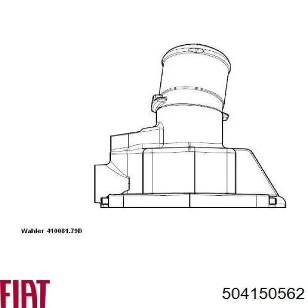 504150562 Fiat/Alfa/Lancia termostato, refrigerante