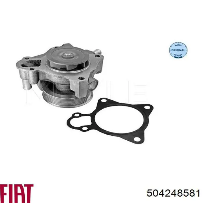 Bomba de agua 504248581 Fiat/Alfa/Lancia