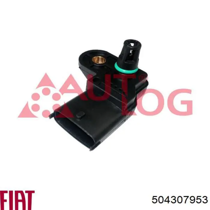 504307953 Fiat/Alfa/Lancia sensor de presion del colector de admision