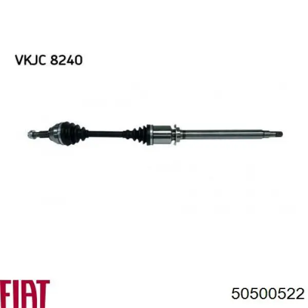 Semieje delantero derecho SKF VKJC8240 precio, desde 117,61 EUR