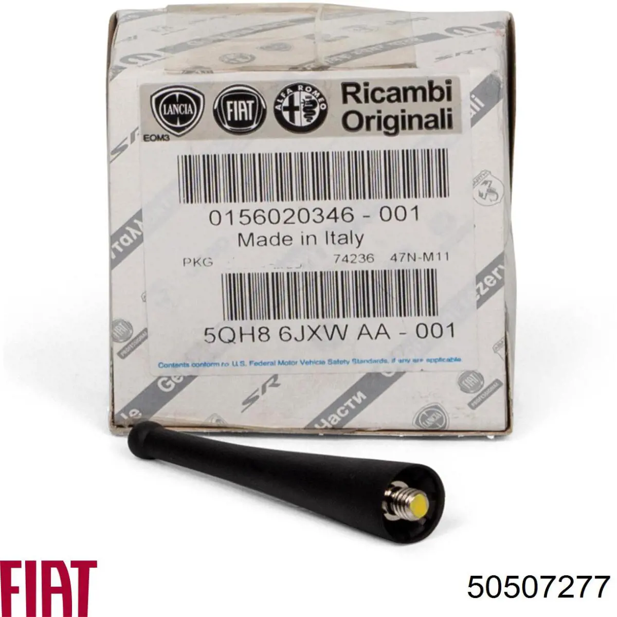 Manguera de alta presion de direccion, hidraulica Fiat/Alfa/Lancia 50507277