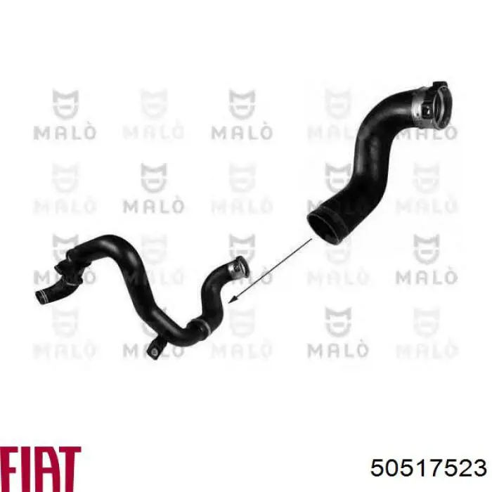 Tubo intercooler 00000382Q1 Peugeot/Citroen