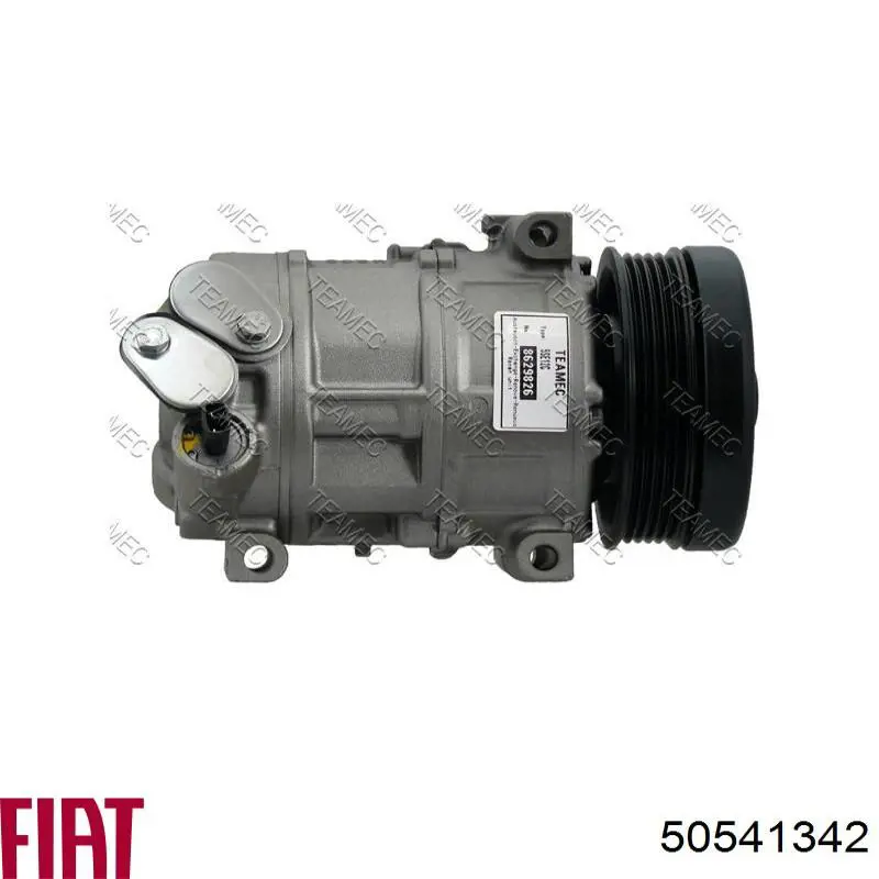 Compresor de aire acondicionado 50541342 Fiat/Alfa/Lancia