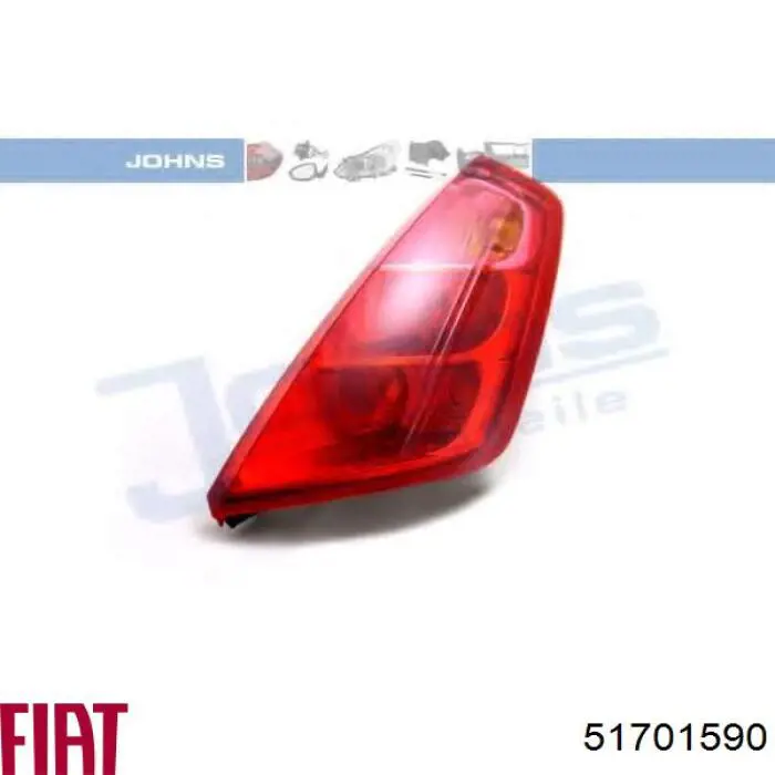 Comprar 51701590 Fiat/Alfa/Lancia Piloto trasero derecho