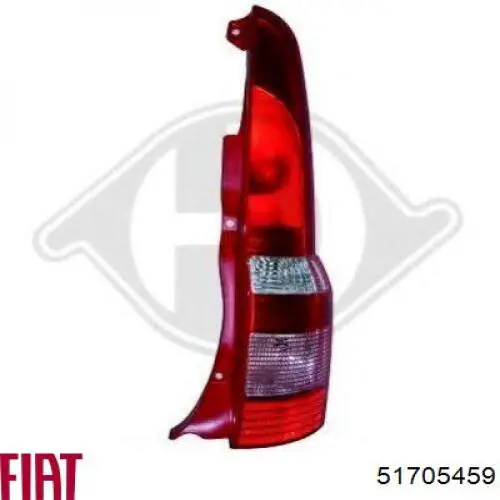 0051705459 Fiat/Alfa/Lancia piloto posterior izquierdo