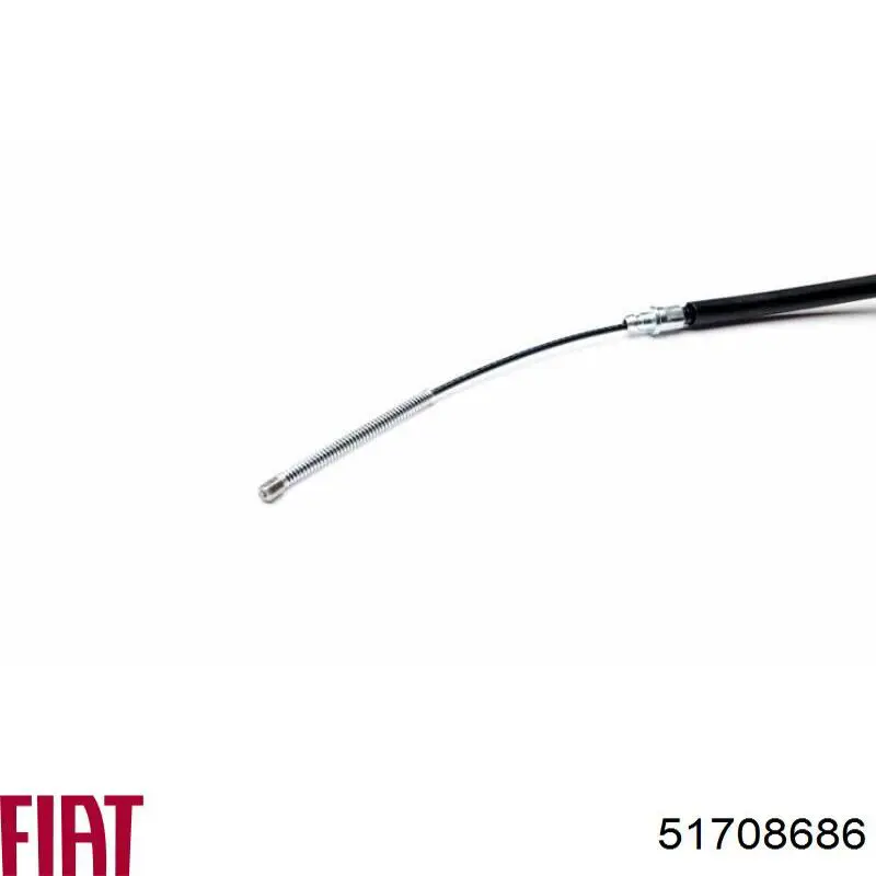 Cable de freno de mano trasero izquierdo Fiat/Alfa/Lancia 51708686 precio, desde 17,25 EUR
