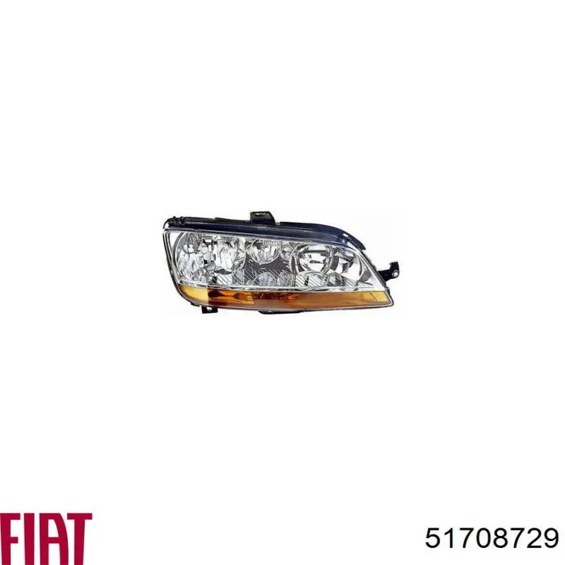 51708729 Fiat/Alfa/Lancia faro derecho