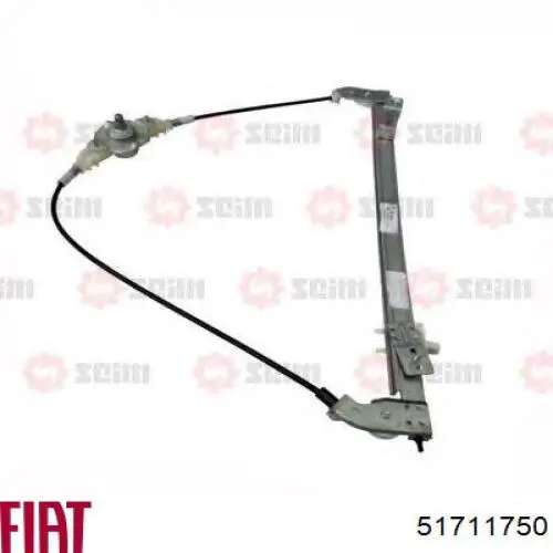 51711750 Fiat/Alfa/Lancia Mecanismo levanta, puerta delantera derecha