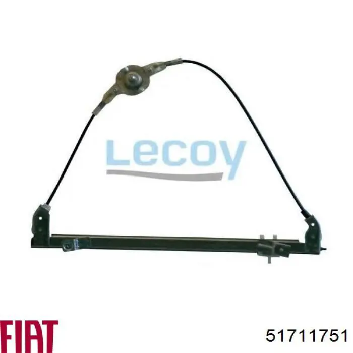 Comprar 51711751 Fiat/Alfa/Lancia Mecanismo de elevalunas delantero izquierdo