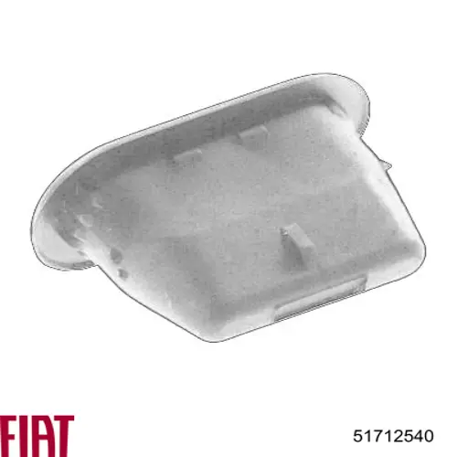 Tope superior de puerta corrediza en carrocería Fiat/Alfa/Lancia 51712540 precio, desde 2,96 EUR