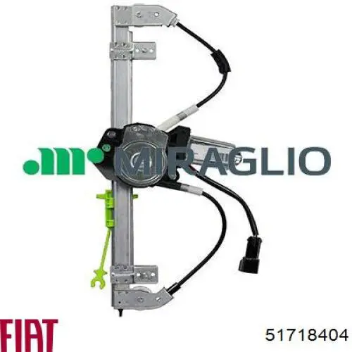 Comprar 51718404 Fiat/Alfa/Lancia Mecanismo de elevalunas delantero izquierdo
