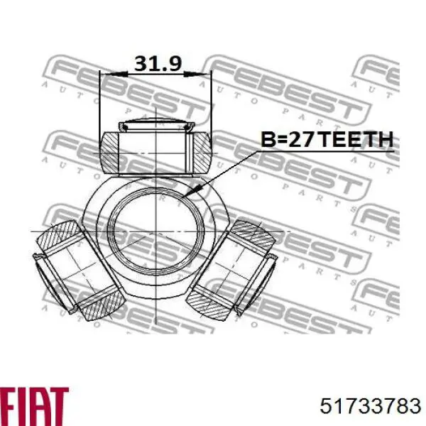 51733783 Fiat/Alfa/Lancia