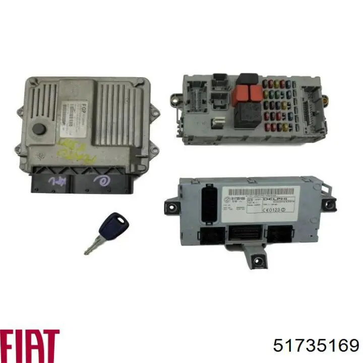 Módulo de control del inmovilizador Fiat/Alfa/Lancia 51735169 precio, desde 145,20 EUR