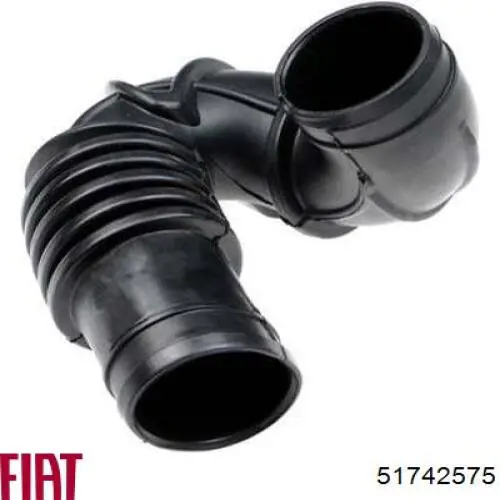 Tubo flexible de aspiración, filtro de aire (entrada) para Fiat Doblo (119)