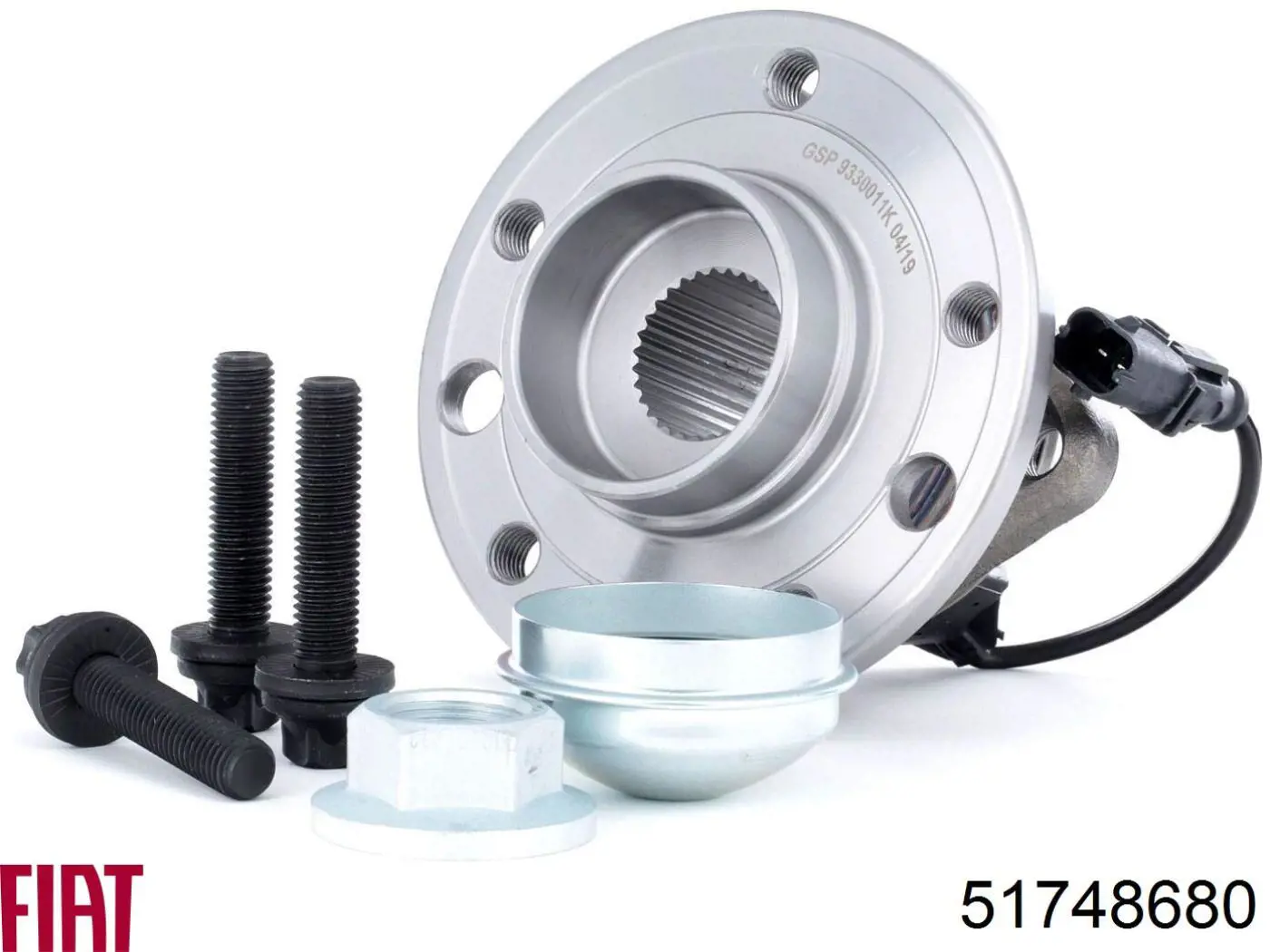 Buje de rueda delantero 51748680 Fiat/Alfa/Lancia