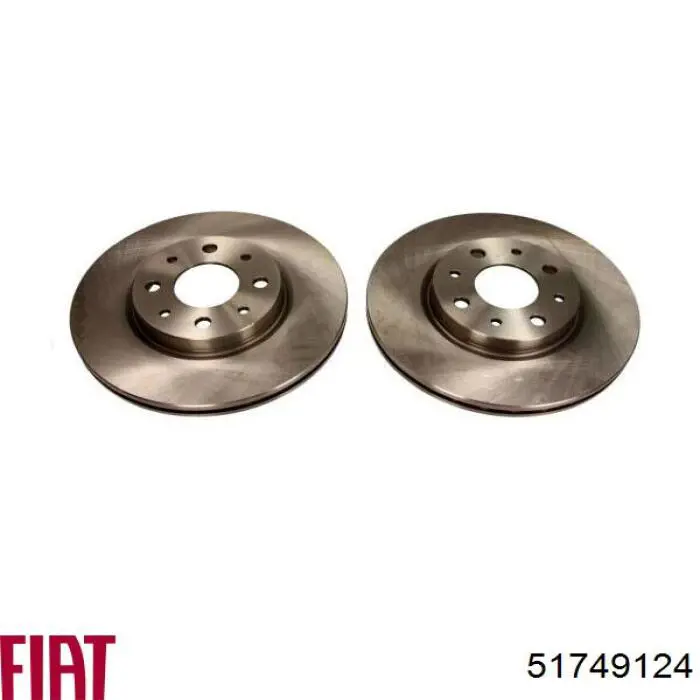 Frenos delanteros Fiat/Alfa/Lancia 51749124 precio, desde 26,57 EUR