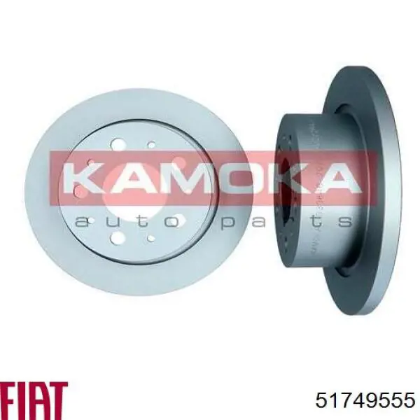 Disco de freno trasero Fiat/Alfa/Lancia 51749555 precio, desde 60,16 EUR