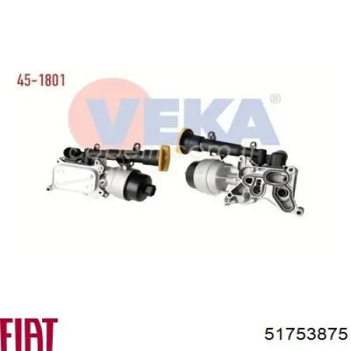 51816206 Fiat/Alfa/Lancia tubería de radiador, alimentación
