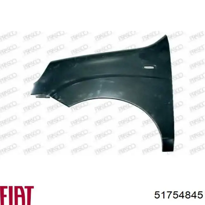 Guardabarros delanteros derecho Fiat/Alfa/Lancia 51754845 precio, desde 113,76 EUR