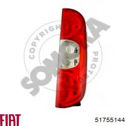 Comprar 51755144 Fiat/Alfa/Lancia Piloto trasero derecho