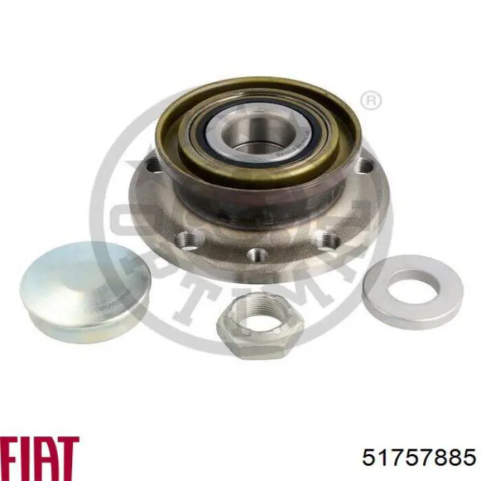 Buje de rueda Fiat/Alfa/Lancia 51757885 precio, desde 54,53 EUR