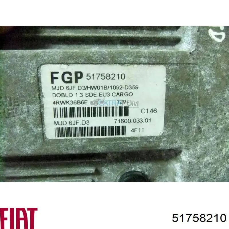  Fiat/Alfa/Lancia 51758210 precio, desde 63,89 EUR