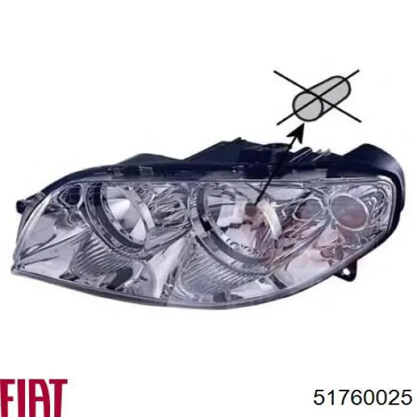 Faro derecho Fiat/Alfa/Lancia 51760025 precio, desde 104,54 EUR