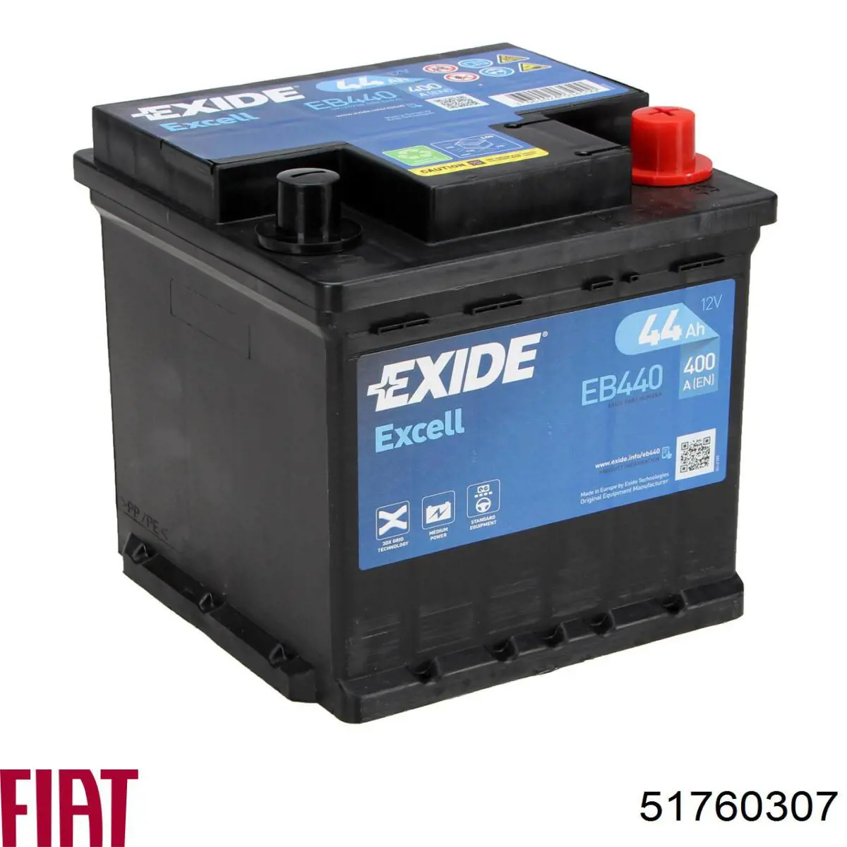 TB440 Exide Batería Start-Stop
