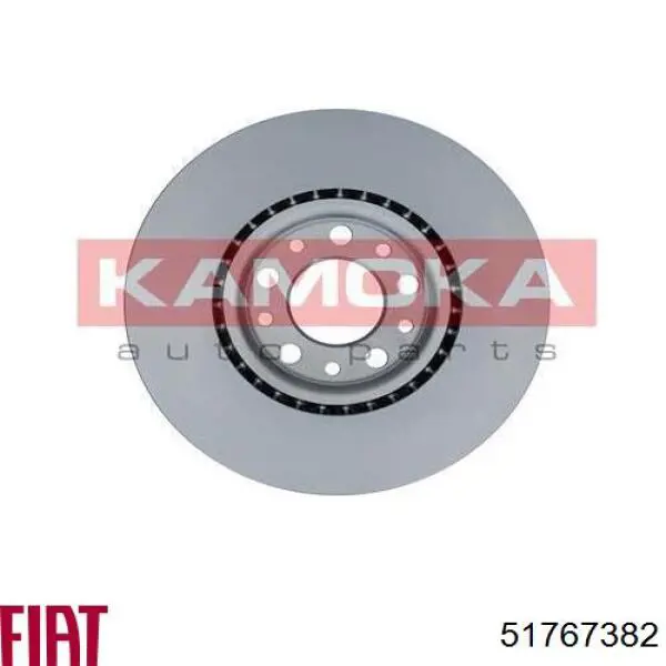 Disco de freno 51767382 Fiat/Alfa/Lancia