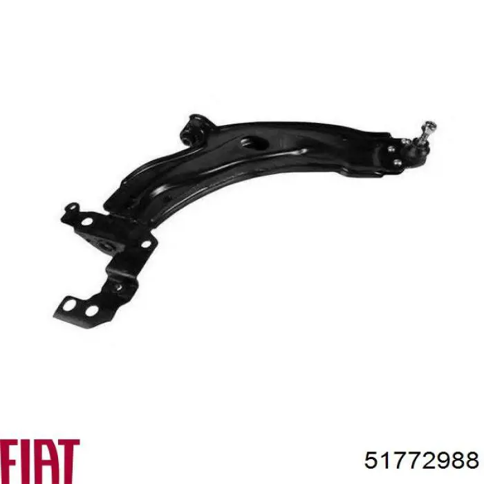 Brazo inferior derecho de la suspensión delantera Fiat/Alfa/Lancia 51772988 precio, desde 58,55 EUR