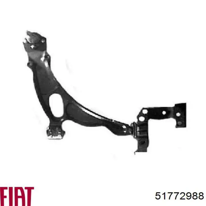 Comprar 51772988 Fiat/Alfa/Lancia Brazo inferior derecho de la suspensión delantera