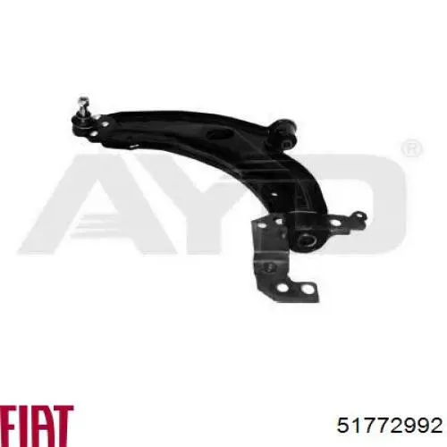 Comprar 51772992 Fiat/Alfa/Lancia Brazo inferior izquierdo de la suspensión delantera
