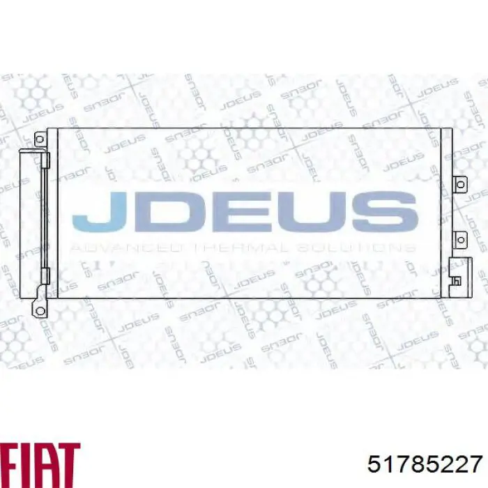 51785227 Fiat/Alfa/Lancia condensador aire acondicionado