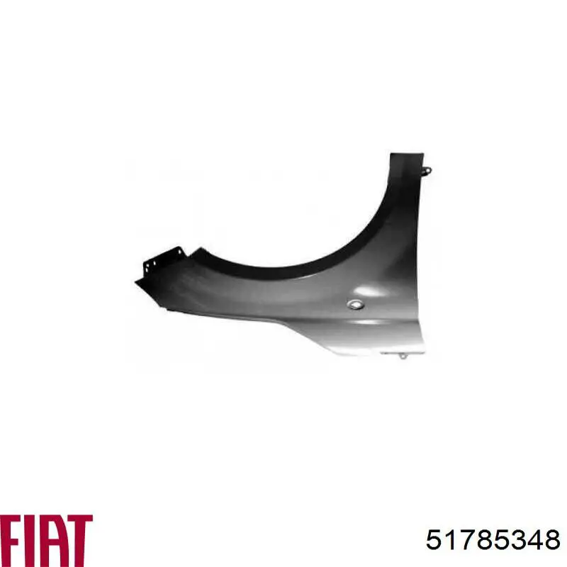 Aleta delantera izquierda Fiat 500 312