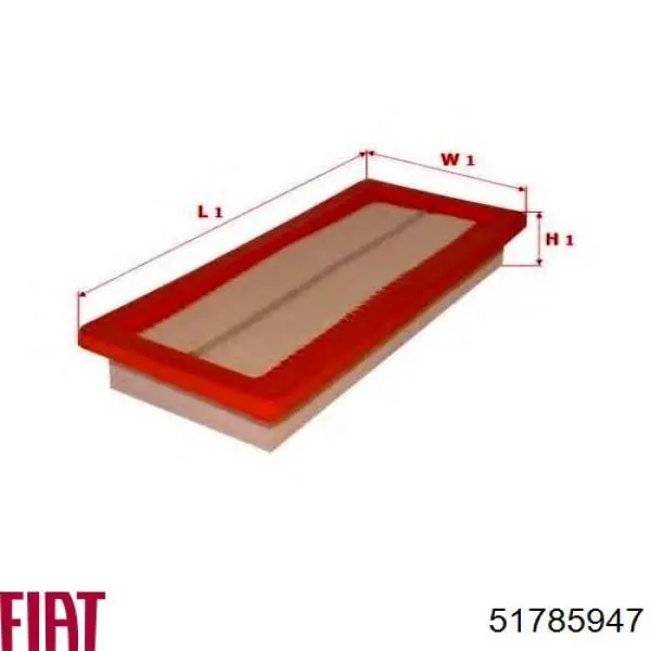 Filtro de aire 51785947 Fiat/Alfa/Lancia