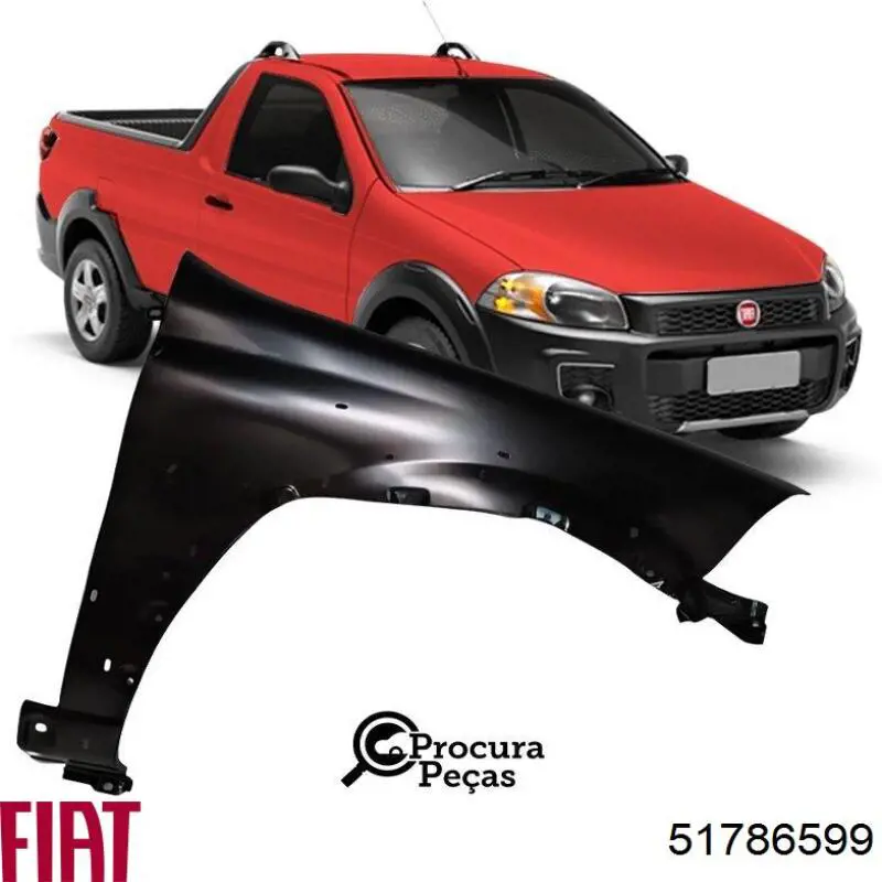 Comprar 51786599 Fiat/Alfa/Lancia Aleta delantera izquierda