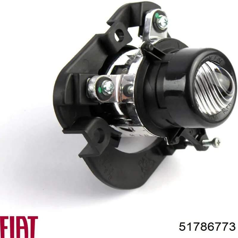 Luz antiniebla derecha para Fiat 500 (312)